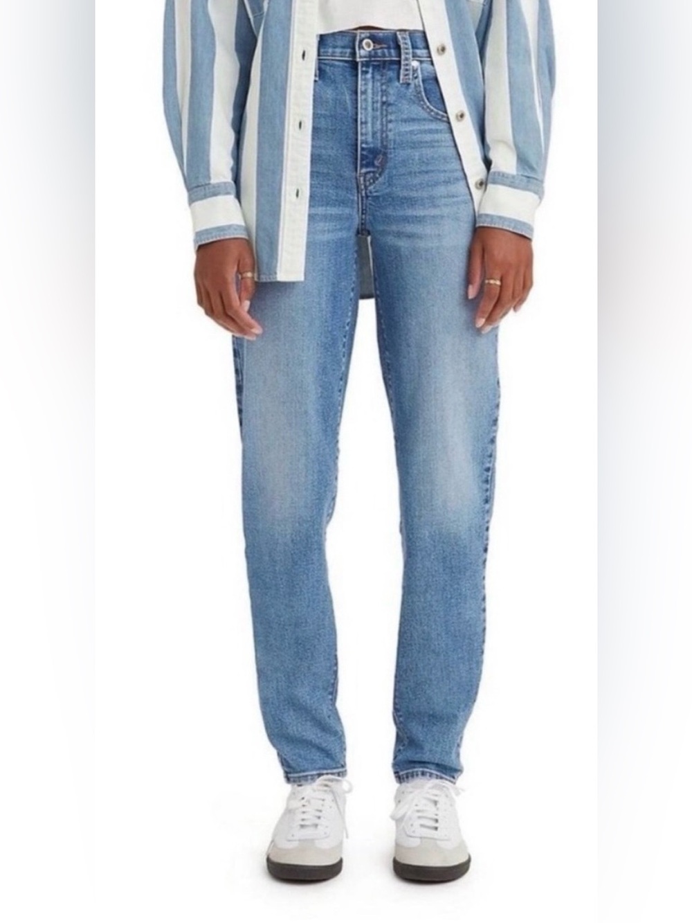 Levi's silver tab mom jeans tapered leg Women's Jeans